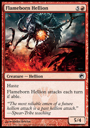 Flameborn Hellion | Scars of Mirrodin