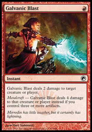 Galvanic Blast | Scars of Mirrodin