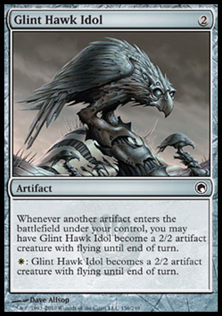 Glint Hawk Idol | Scars of Mirrodin