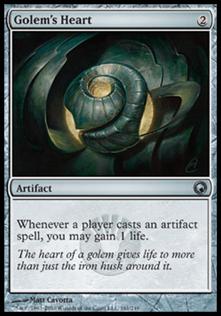 Golem’s Heart | Scars of Mirrodin