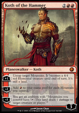 Koth of the Hammer | Scars of Mirrodin