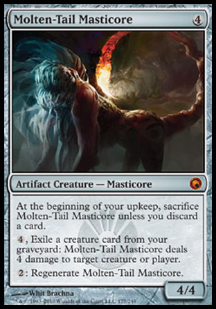 Molten-Tail Masticore | Scars of Mirrodin