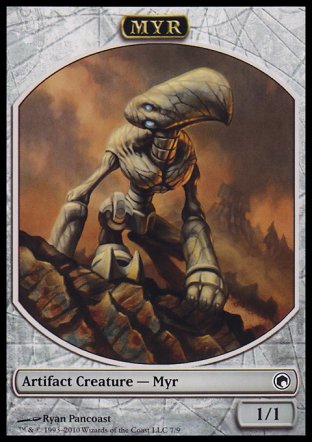 Myr token | Scars of Mirrodin