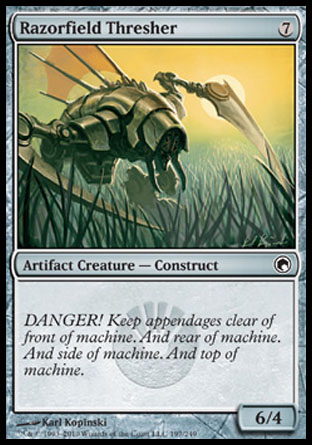 Razorfield Thresher | Scars of Mirrodin