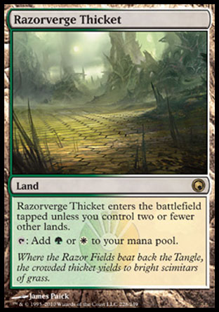 Razorverge Thicket | Scars of Mirrodin