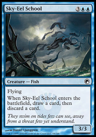 Sky-Eel School | Scars of Mirrodin