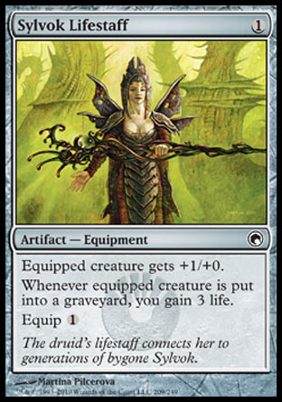 Sylvok Lifestaff | Scars of Mirrodin