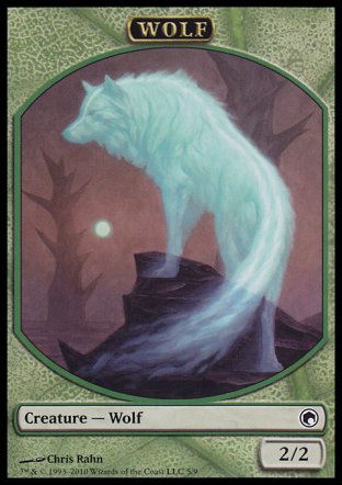 Wolf token | Scars of Mirrodin