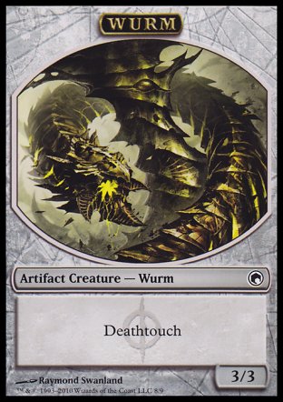 Wurm token | Scars of Mirrodin