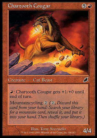 Chartooth Cougar | Scourge