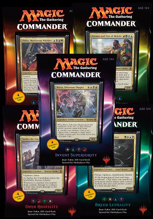 -C16- Commander 2016 set van 5 decks | Sealed product