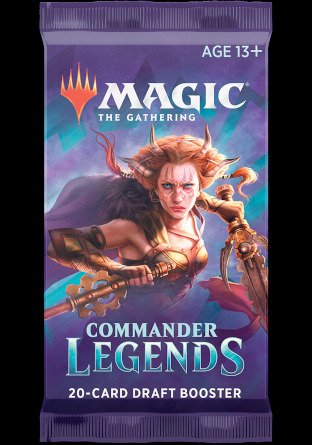 -CMR- Commander Legends Draft Booster | Sealed product