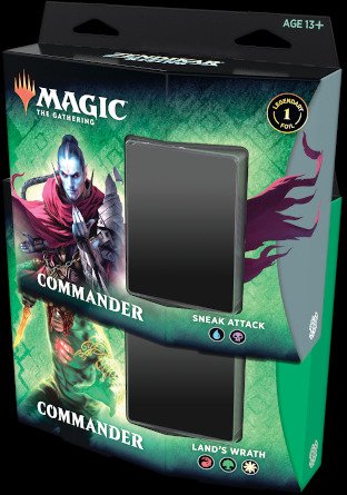 -ZNR- Zendikar Rising Commander set van 2 decks | Sealed product