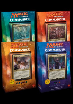 -C17- Commander 2017 set van 4 decks | Sealed product