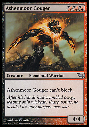 Ashenmoor Gouger | Shadowmoor