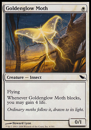 Goldenglow Moth | Shadowmoor