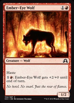 Ember-Eye Wolf | Shadows over Innistrad