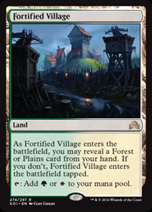 Fortified Village | Shadows over Innistrad