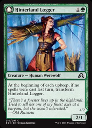 Hinterland Logger | Shadows over Innistrad