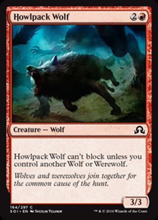 Howlpack Wolf | Shadows over Innistrad