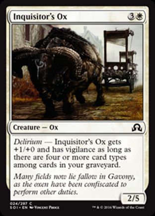 Inquisitor’s Ox | Shadows over Innistrad