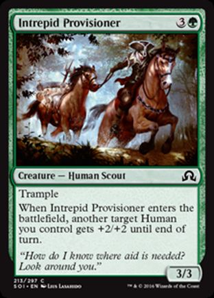 Intrepid Provisioner | Shadows over Innistrad