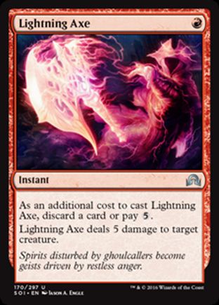 Lightning Axe | Shadows over Innistrad