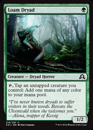 Loam Dryad | Shadows over Innistrad