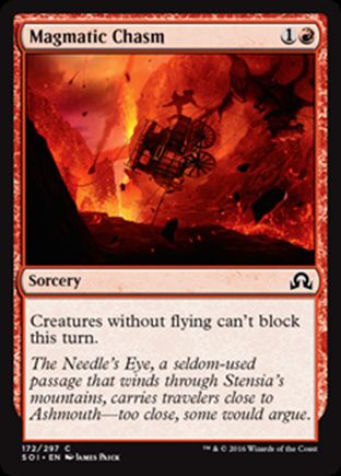 Magmatic Chasm | Shadows over Innistrad