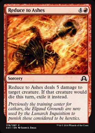 Reduce to Ashes | Shadows over Innistrad