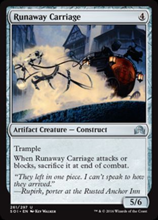 Runaway Carriage | Shadows over Innistrad