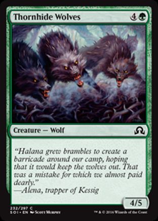 Thornhide Wolves | Shadows over Innistrad