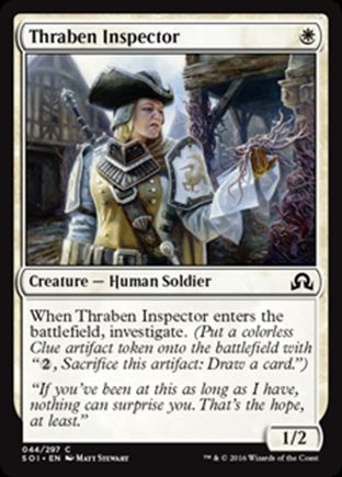 Thraben Inspector | Shadows over Innistrad