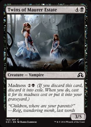 Twins of Maurer Estate | Shadows over Innistrad