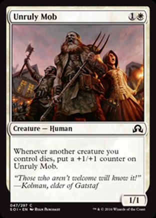 Unruly Mob | Shadows over Innistrad