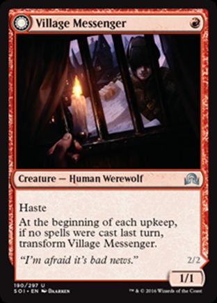 Village Messenger | Shadows over Innistrad