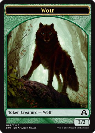 Wolf token | Shadows over Innistrad
