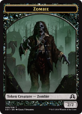Zombie token | Shadows over Innistrad