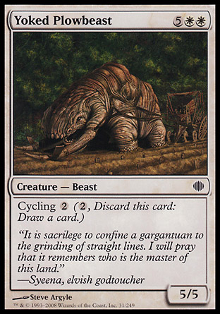 Yoked Plowbeast | Shards of Alara