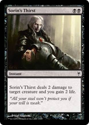 Sorin’s Thirst | Sorin vs Tibalt