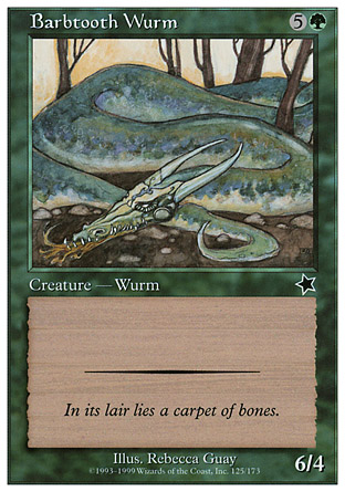 Barbtooth Wurm | Starter 1999