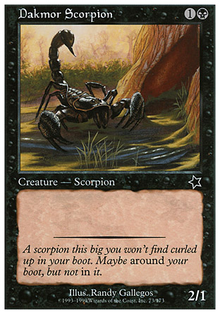 Dakmor Scorpion | Starter 1999