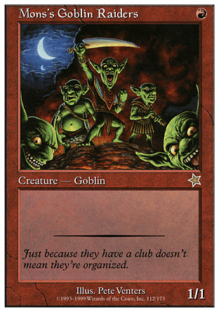 Mons’s Goblin Raiders | Starter 1999