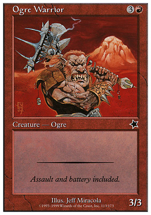 Ogre Warrior | Starter 1999