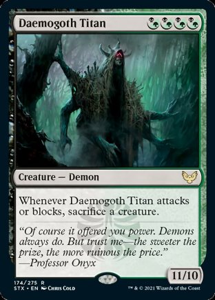 Daemogoth Titan | Strixhaven