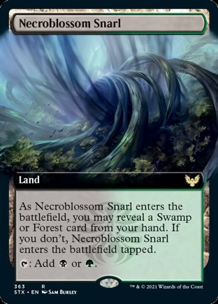 Necroblossom Snarl | Strixhaven