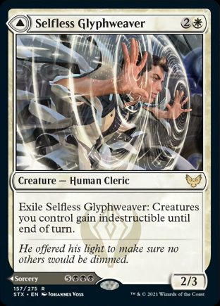 Selfless Glyphweaver | Strixhaven