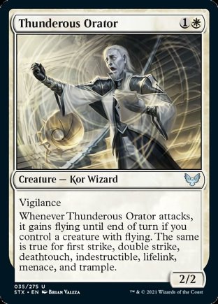 Thunderous Orator | Strixhaven