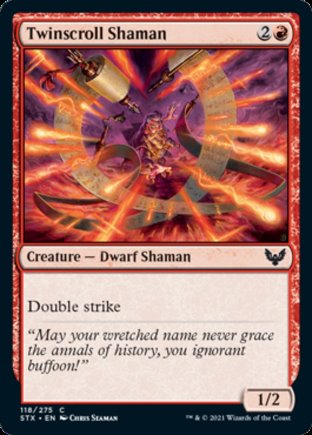 Twinscroll Shaman | Strixhaven