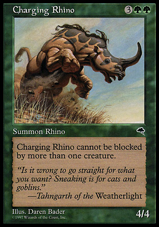 Charging Rhino | Tempest